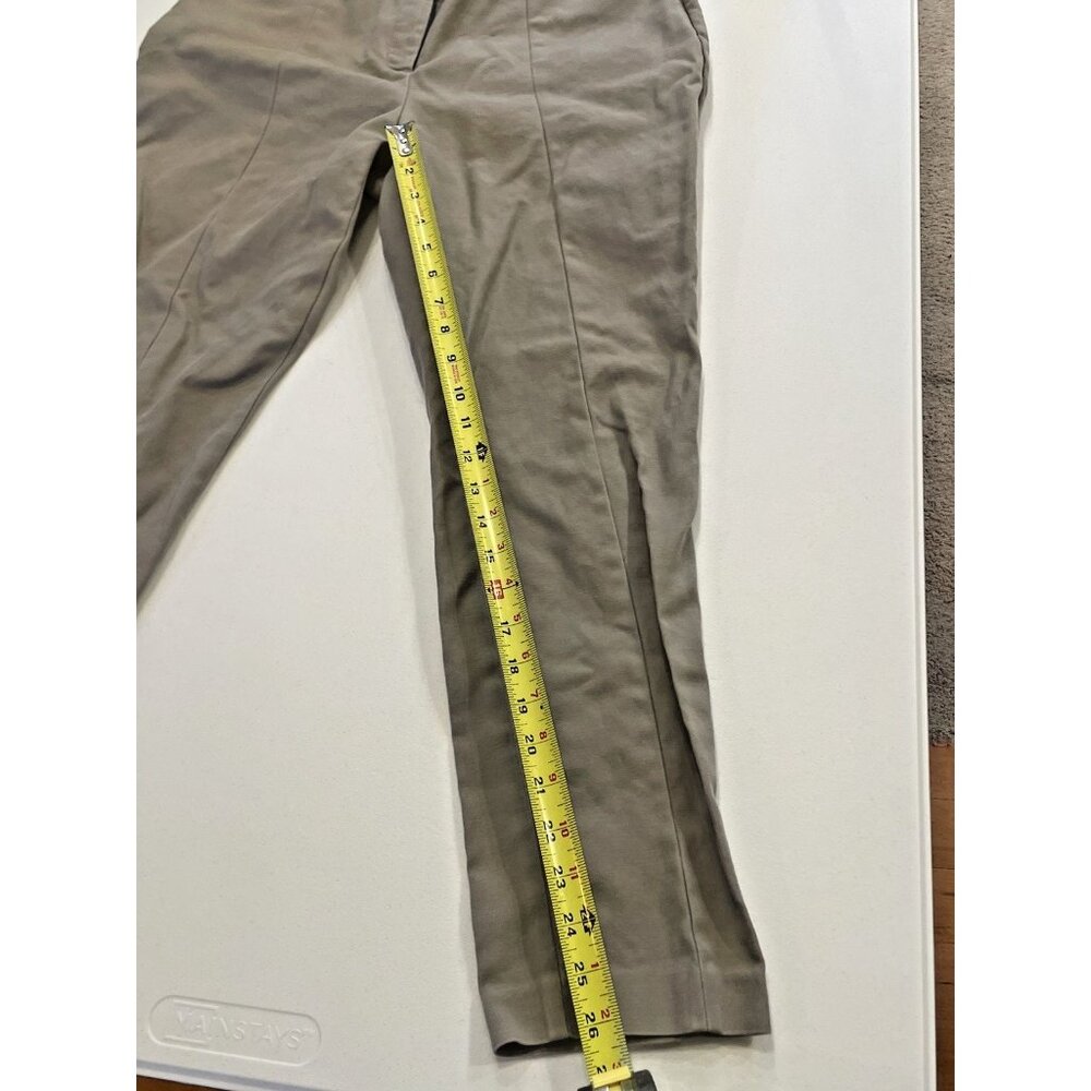 Chico's Pants 1.5 Medium So Slimming Brown Tan Khaki US 10 Casual Neutral - Picture 8 of 8